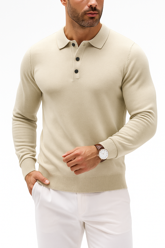 Classic Polo Sweater