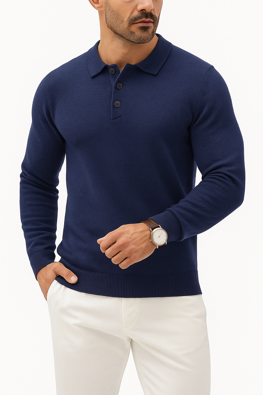 Classic Polo Sweater