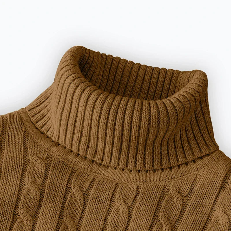 Kingsley Cable Roll-Neck