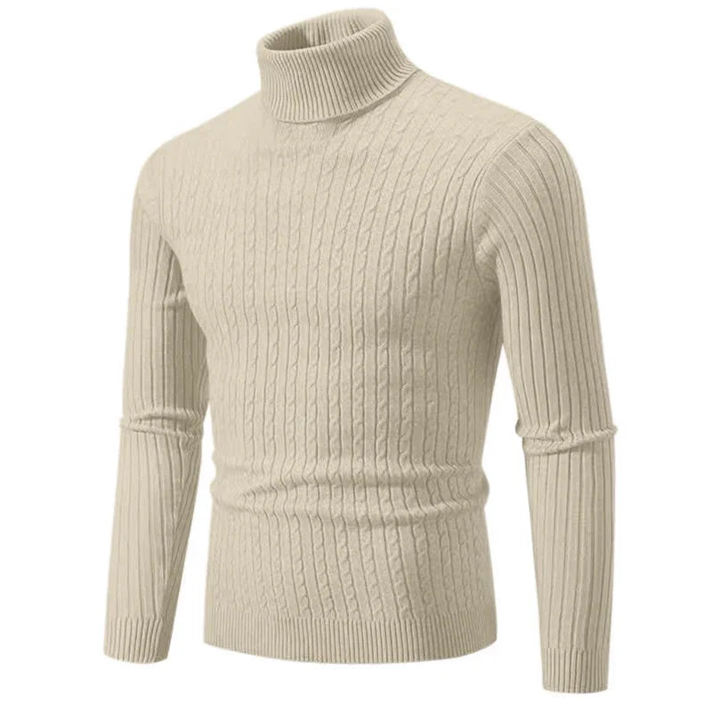 Kingsley Cable Roll-Neck