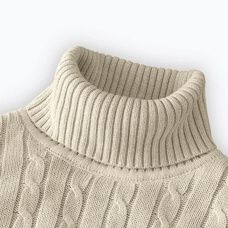 Kingsley Cable Roll-Neck