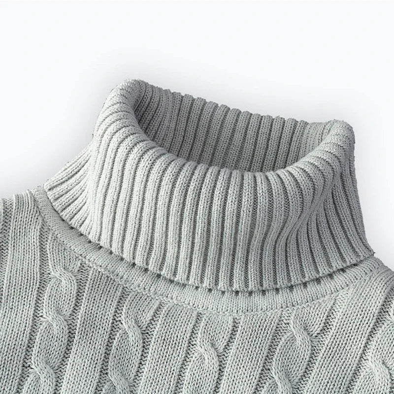 Kingsley Cable Roll-Neck