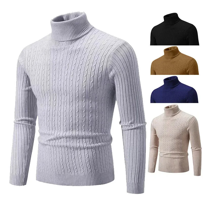 Kingsley Cable Roll-Neck