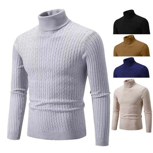 Kingsley Cable Roll-Neck